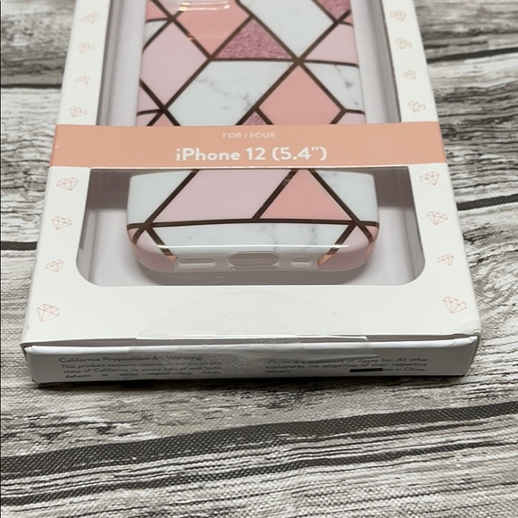 Pretty Case Club Pink Case for iPhone 12 mini 5.4” - Picture 2 of 5